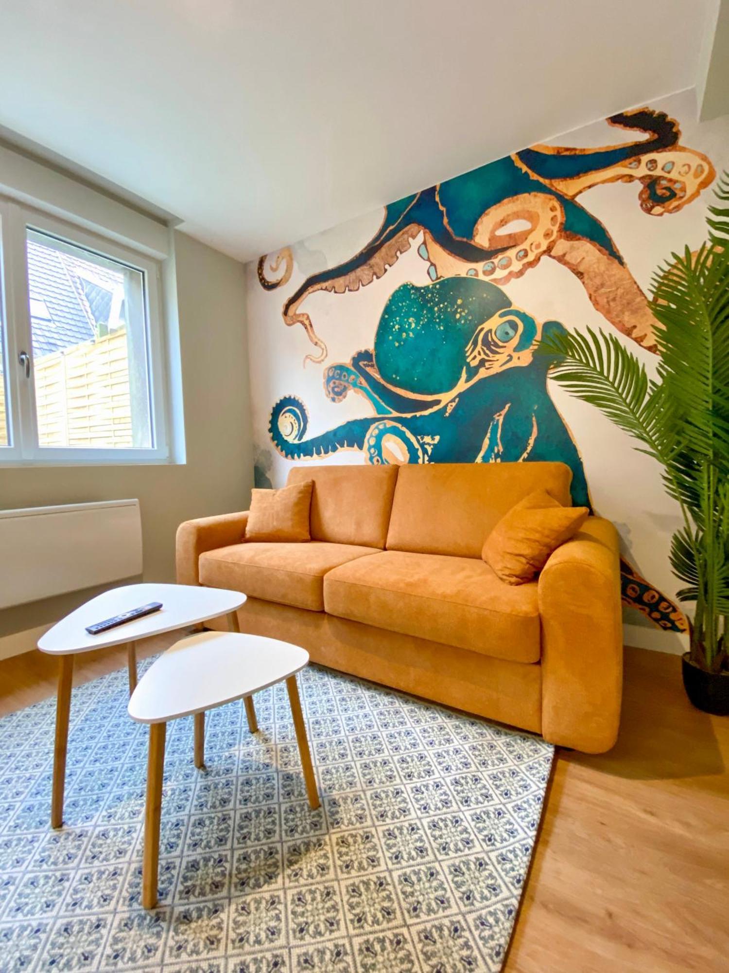 L'Octopus - Appartement 2 Adultes 2 Enfants Jardin, Proche Centre Et Plage เลอปอร์เตล ภายนอก รูปภาพ