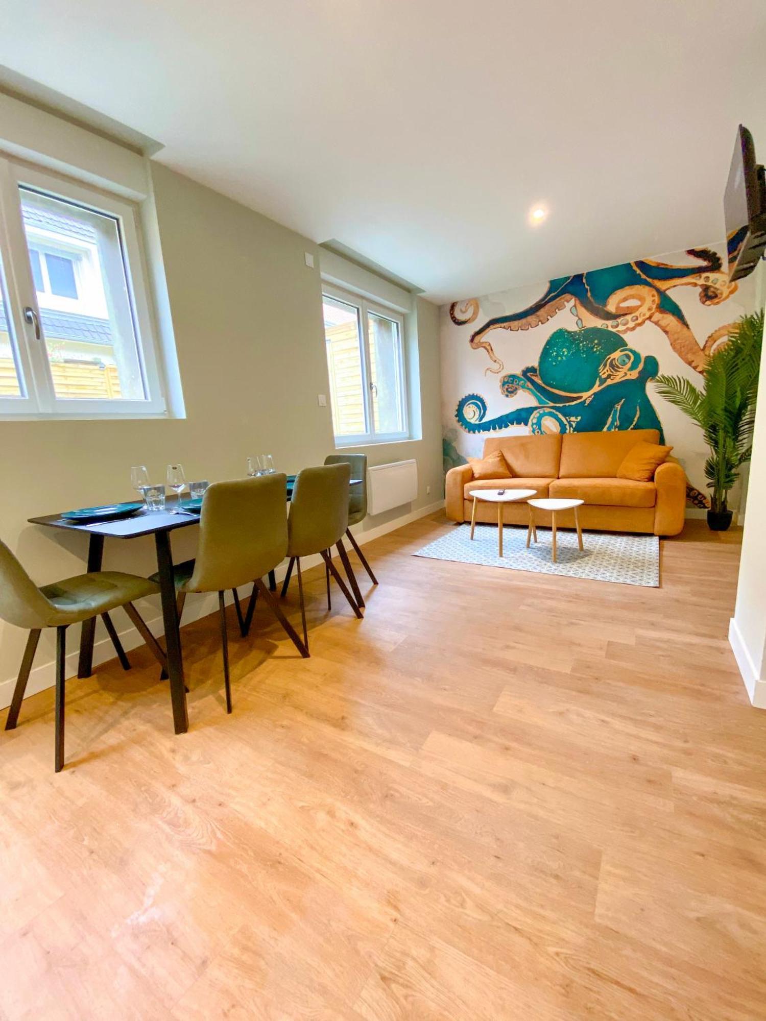 L'Octopus - Appartement 2 Adultes 2 Enfants Jardin, Proche Centre Et Plage เลอปอร์เตล ภายนอก รูปภาพ